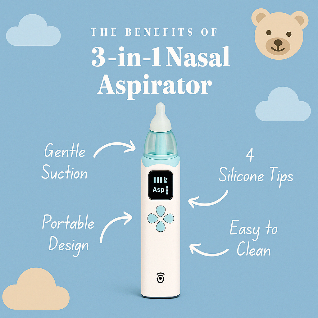 Hugnhush™ 3-in-1 Nasal Aspirator