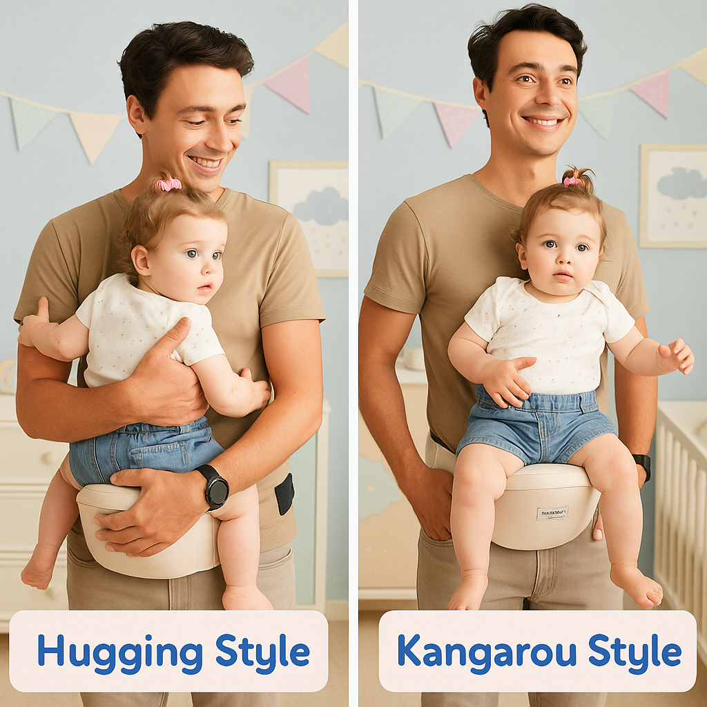 Hugnhush™ HipSeat Pro Carrier
