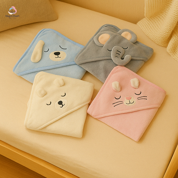 Hugnhush™ Animal Bath Towel