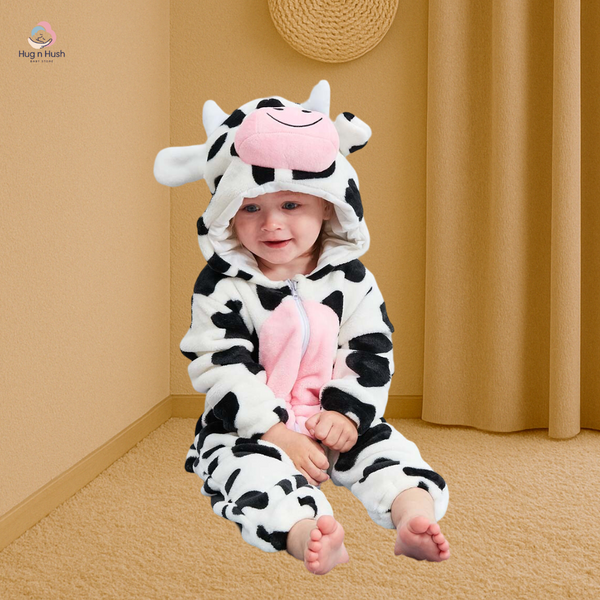 Hugnhush™ Cow Romper