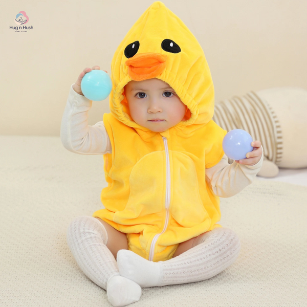 Hugnhush™ Duck Sleeveless Onesie