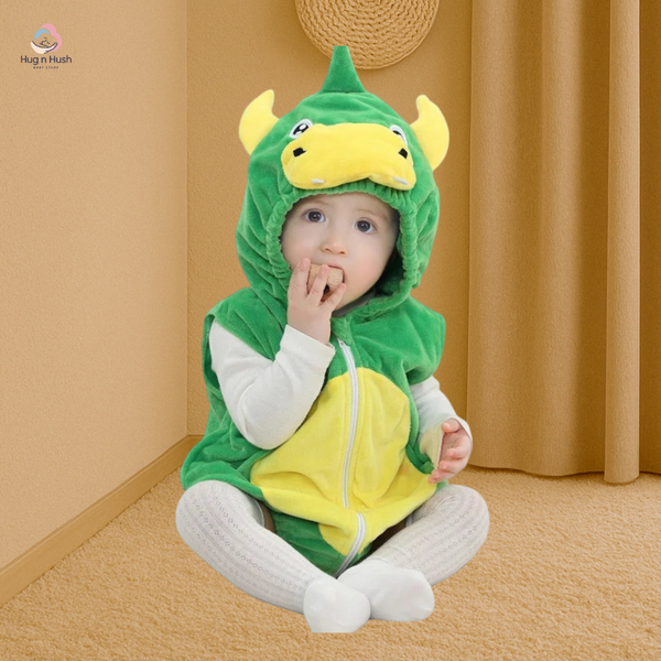 Hugnhush™ Dinosaur Sleeveless Onesie