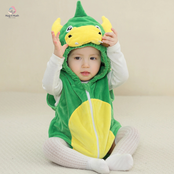 Hugnhush™ Dinosaur Sleeveless Onesie