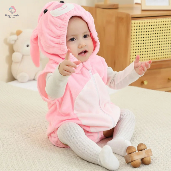 Hugnhush™ Rabbit Sleeveless Onesie
